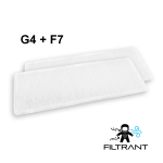 Filtry do Aeris 350/450/550 G4 F7 Zestaw 2 szt.