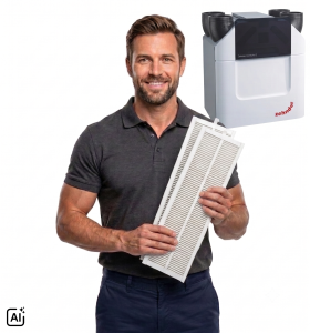 Filtry do Zehnder Q Comfoair 350/450/600 plisa G4 Zestaw 2 szt.