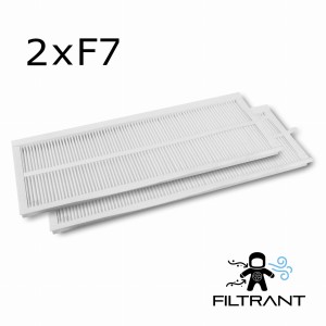Filtry do Zehnder Q Comfoair 350/450/600 plisa F7 Zestaw  2 szt.